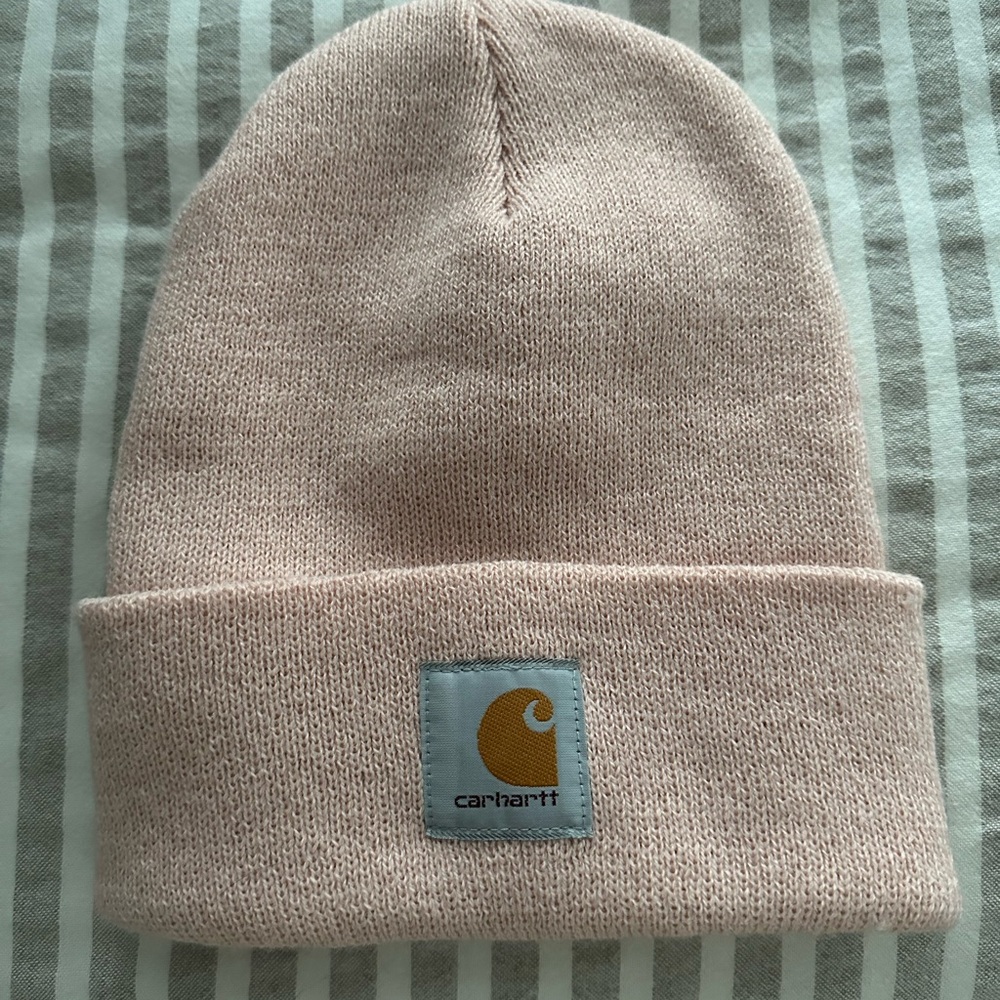 Carhartt Light Pink Beanie - Picture 1 of 2